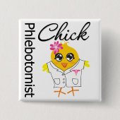 Phlebotomist Chick Button (Vorderseite)