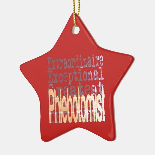 Phlebotomist Extraordinaire Keramik Ornament (Links)