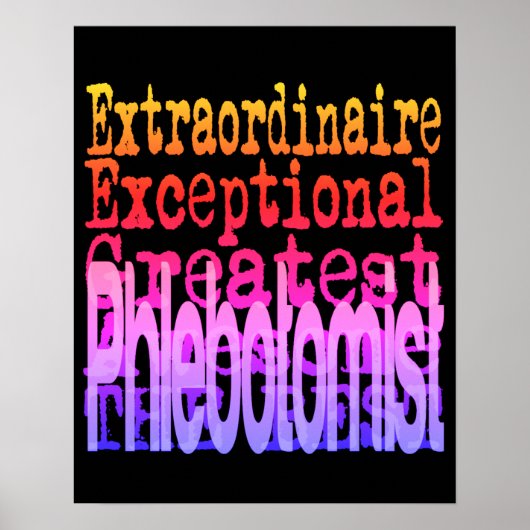 Phlebotomist Extraordinaire Poster (Vorne)