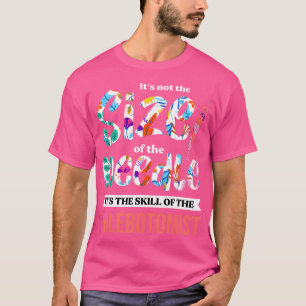 Phlebotomist Fertigspritze Phlebotomie Medizinisch T-Shirt