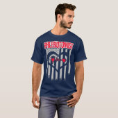 Phlebotomist Flag Needle Phlebotomie Techniker T-Shirt (Vorne ganz)