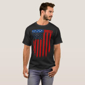 Phlebotomist Flag Needles Phlebotomie Techniker T-Shirt (Vorne ganz)
