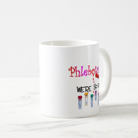 Phlebotomist Geschenke Kaffeetasse (VorderseiteRechts)