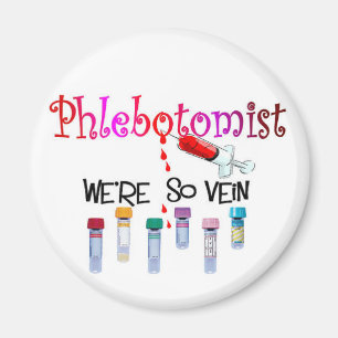 Phlebotomist Geschenke Magnet
