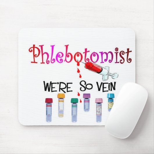 Phlebotomist Geschenke Mousepad (Mit Mouse)