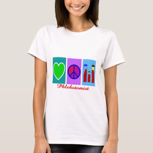 Phlebotomist Geschenke T-Shirt (Vorderseite)