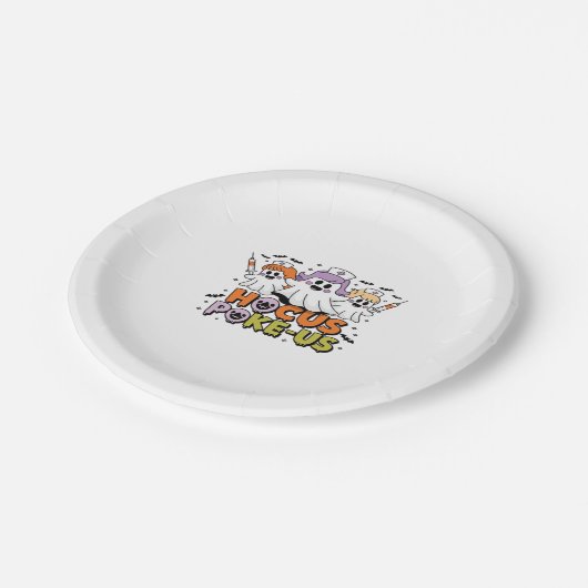 Phlebotomist Halloween Medical Lab Tech Spooky ER  Pappteller (Schrägansicht)