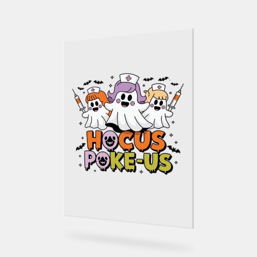 Phlebotomist Halloween Medizinischer Labrador Tech Acrylschild (Winkel)