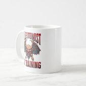Phlebotomist in Ausbildung Lustiger Student Fleder Kaffeetasse (Vorderseite Links)