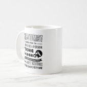 Phlebotomist Job-Tasse Kaffeetasse (Vorderseite Links)