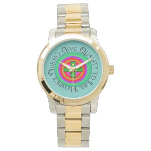 Phlebotomist Künstlerisch Sea Foam Armbanduhr