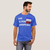 Phlebotomist Labrador Technician Das Blut T-Shirt (Vorne ganz)