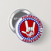 PHLEBOTOMIST LIEBE-LOGO LABAORTORY BUTTON (Vorne & Hinten)