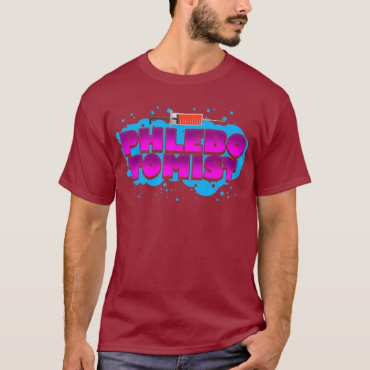Phlebotomist Life Inspirierend Phlebotomie Geschen T-Shirt (Vorderseite)