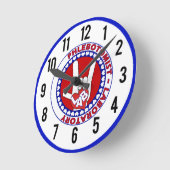 PHLEBOTOMIST LOVE LOGO LABAORTORY RUNDE WANDUHR (Winkel)