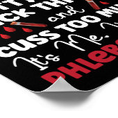 Phlebotomist Phlebotomie Einige Phlebotomisten hab Poster (Ecke)