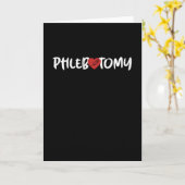 Phlebotomist Phlebotomie Karte (Gelbe Blume)