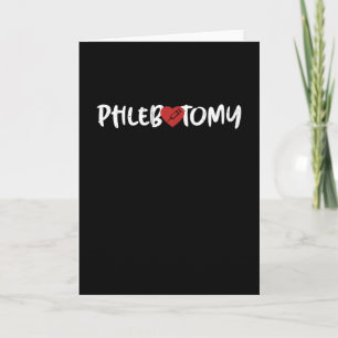Phlebotomist Phlebotomie Karte