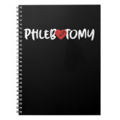 Phlebotomist Phlebotomie Notizblock (Vorderseite)