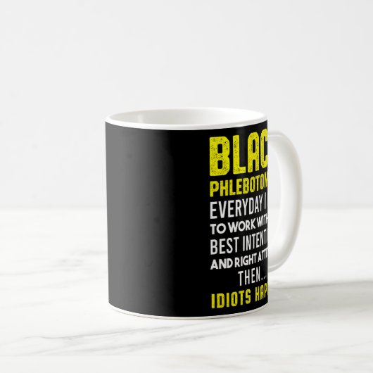 Phlebotomist Phlebotomie Techniker 5 Kaffeetasse (VorderseiteRechts)