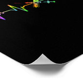 Phlebotomist Phlebotomist Phlebotomist Heartbeat Poster (Ecke)