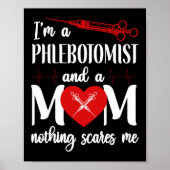 Phlebotomist Phlebotomy Ich bin Phlebotomist und e Poster (Vorne)