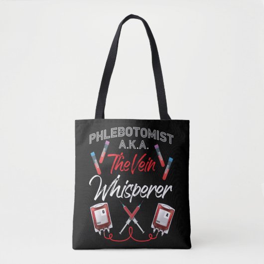 Phlebotomist Phlebotomy Phlebotomist A.K.A. Das Tasche (Vorderseite)