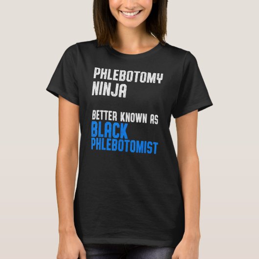 Phlebotomist Phlebotomy Techniker 3 T-Shirt (Vorderseite)