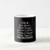 Phlebotomist Phlebotomy Techniker Funny Nurse Cli Kaffeetasse (Mittel)