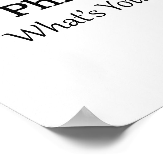 Phlebotomist Poster (Ecke)