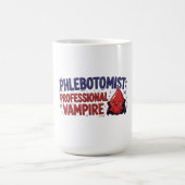 Phlebotomist Profi-Vampir-Kaffeetasse Kaffeetasse (Mittel)