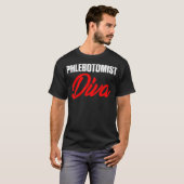 Phlebotomist Proud Phlebotomy Techniker Geschenke T-Shirt (Vorne ganz)