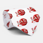 PHLEBOTOMIST RBC BLOOD LOGO KRAWATTE (Gerollt)