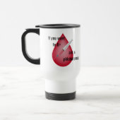 Phlebotomist Reisebecher (Links)