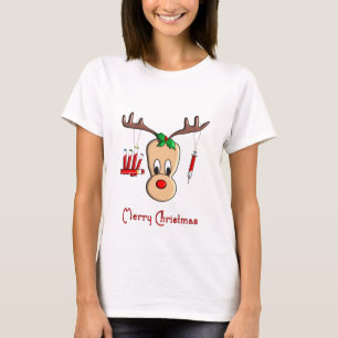 Phlebotomist Ren-Weihnachtsgeschenke T-Shirt