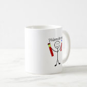 Phlebotomist Stock-Person Kaffeetasse (VorderseiteRechts)