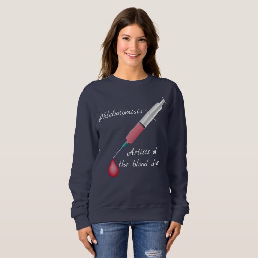 Phlebotomist Sweatshirt (Vorne ganz)