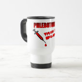 Phlebotomist Tasse (Vorderseite Links)