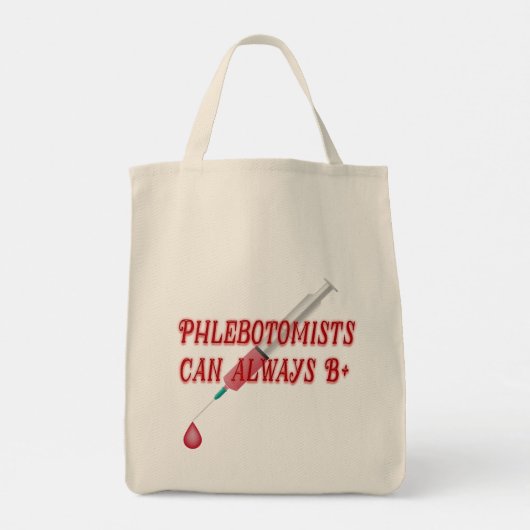 Phlebotomist Tote Bag Tragetasche (Rückseite)