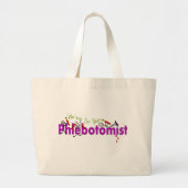 Phlebotomist "wir sind so Ader-" Stock-Leute Jumbo Stoffbeutel (Vorne)