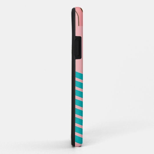 Phlebotomist Zickzack Entwurf Case-Mate iPhone Hülle (Hinten/Rechts)