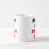 Phlebotomist Zombie Jäger Kaffeetasse (Mittel)