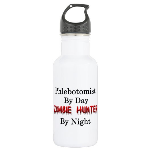 Phlebotomist/Zombie-Jäger Trinkflasche (Vorderseite)