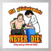 Phlebotomisten Poster (Vorne)