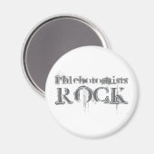 Phlebotomisten Rock Magnet (Vorderseite/Rückseite)