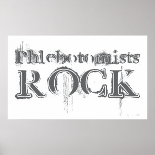 Phlebotomisten Rock Poster