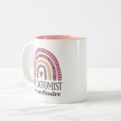 Phlebotomistische Aufwertung Zweifarbige Tasse (Vorderseite Links)