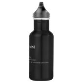 Phlebotomistische Definition - Funny Blood Zeichn Edelstahlflasche (Rechts)