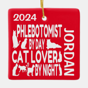 Phlebotomistische Lieben Cats CUSTOM Keramikornament