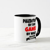 Phlebotomistische Lieben spielen Videospiele Tasse (VorderseiteRechts)